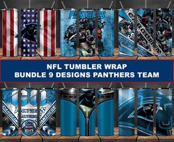 Panthers Tumbler Wrap , Football Tumbler Png ,Nfl Tumbler Wrap 22