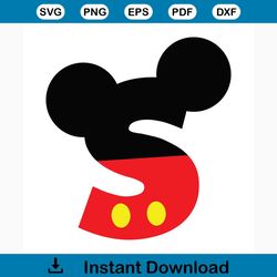Disney font svg free, s svg, disney svg, instant download, silhouette cameo, free vector files, disney alphabet svg, mic