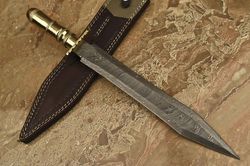 damascus steel roman gladius battle ready handmade medieval hunting sword