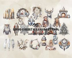 22 Boho Christmas Collection, Christian Christmas Svg, Christmas Design, Christmas Shirt, Christmas 18