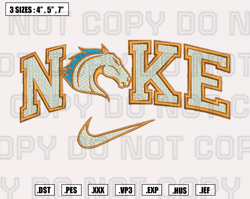 Nike UT Arlington Mavericks Embroidery Designs, Machine Embroidery Files, NFL Embroidery Files