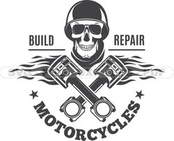 Motorcycle svg logo, Motorbike Svg  PNG, Harley Logo, Skull SVG Files, Motorcycle Tshirt Design, Motorbike Svg 281