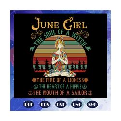 June Girl Svg, Girl Born In June Svg, Queens Born In June Svg, Birthday For Silhouette, Files For Cricut, SVG, DXF, EPS,