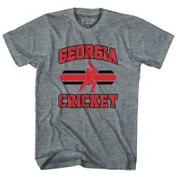 Georgia 90&8217s Cricket Team Tri-Blend Adult T-shirt