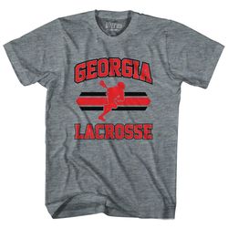 Georgia 90&8217s Lacrosse Team Tri-Blend Adult T-shirt