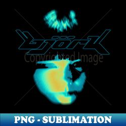 Bjork cyber mode graphic - Sublimation-Ready PNG File - Defying the Norms