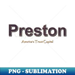 Preston Grunge Text - Instant Sublimation Digital Download - Spice Up Your Sublimation Projects