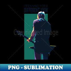 Open mind for a different view - PNG Sublimation Digital Download - Create with Confidence