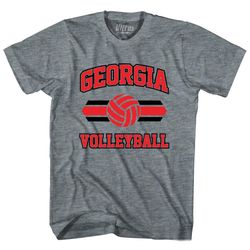 Georgia 90&8217s Volleyball Team Tri-Blend Adult T-shirt
