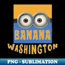 DESPICABLE MINION AMERICA WASHINGTON - Modern Sublimation PNG File - Enhance Your Apparel with Stunning Detail