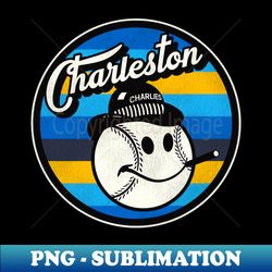 Defunct Charleston Charlies Baseball Team - Retro PNG Sublimation Digital Download - Unleash Your Inner Rebellion