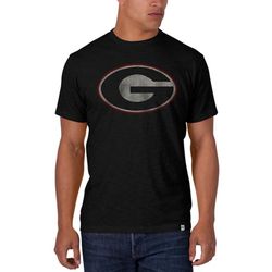 Georgia Bulldogs &8211 Scrum Black Premium T-Shirt