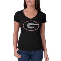 Georgia Bulldogs &8211 Scrum Premium V-Neck Juniors T-Shirt