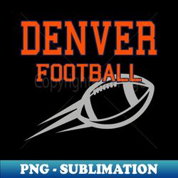 Denver American Football - Digital Sublimation Download File - Bring Your Designs to Life