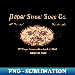 Paper Street Soap Co - Exclusive PNG Sublimation Download - Revolutionize Your Designs