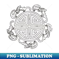 Chinese Pattern - High-Resolution PNG Sublimation File - Unlock Vibrant Sublimation Designs