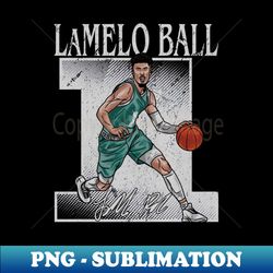 lamelo ball charlotte number - sublimation-ready png file - create with confidence