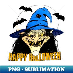 Happy Halloween Witch Vintage - Premium Sublimation Digital Download - Unleash Your Inner Rebellion