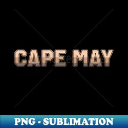 Cape MayColor Hunt - PNG Transparent Sublimation Design - Enhance Your Apparel with Stunning Detail