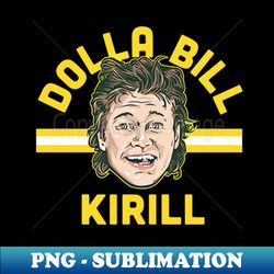 Kirill Kaprizov Dolla Bill Kirill - Retro PNG Sublimation Digital Download - Perfect for Personalization