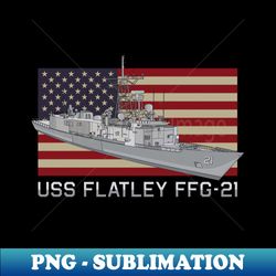 Flatley FFG-21 Frigate Ship Diagram USA American Flag Gift - Instant Sublimation Digital Download - Add a Festive Touch to Every Day