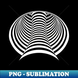 optical illusion 3d graphic mind trick - instant png sublimation download - vibrant and eye-catching typography