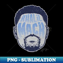Khalil Mack Los Angenel C Player Silhouette - Special Edition Sublimation PNG File - Capture Imagination with Every Detail