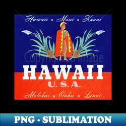 1959 Hawaii USA - Sublimation-Ready PNG File - Unleash Your Inner Rebellion