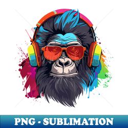 Cool Gorilla - Special Edition Sublimation PNG File - Transform Your Sublimation Creations