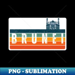 retro brunei - Trendy Sublimation Digital Download - Defying the Norms