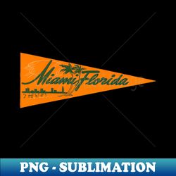 1940s Miami Florida - Trendy Sublimation Digital Download - Create with Confidence
