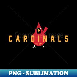 St Louis Cardinals Bird 2 by  Buck Tee Originals - PNG Transparent Sublimation Design - Enhance Your Apparel with Stunning Detail