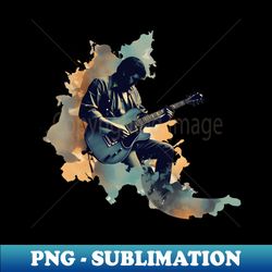 Guitar Man - PNG Transparent Sublimation File - Spice Up Your Sublimation Projects