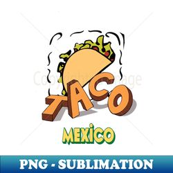 Taco Mexico Foodietoon I Love Tacos - Trendy Sublimation Digital Download - Boost Your Success with this Inspirational PNG Download
