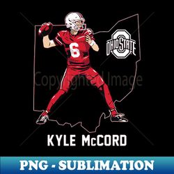 Kyle Mccord State Star - Artistic Sublimation Digital File - Add a Festive Touch to Every Day