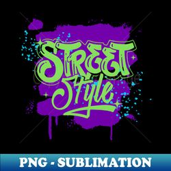 STREET STYLE CITY DESIGN - Aesthetic Sublimation Digital File - Transform Your Sublimation Creations