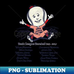 Defunct Basin League South Dakota Minor Baseball - Elegant Sublimation PNG Download - Perfect for Creative Projects