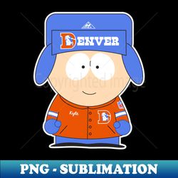 South Park Kyle Denver Football - Exclusive Sublimation Digital File - Perfect for Sublimation Mastery