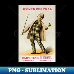 1880 Grand Central Clothing - Instant PNG Sublimation Download - Defying the Norms