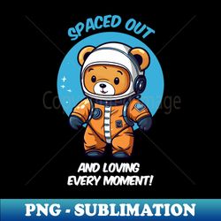Astro Bear - Instant PNG Sublimation Download - Stunning Sublimation Graphics