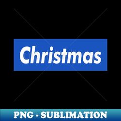 christmas box logo - png transparent sublimation file - perfect for sublimation mastery