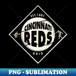 cincinnati reds big ball by  buck tee originals - premium png sublimation file - capture imagination with every detail