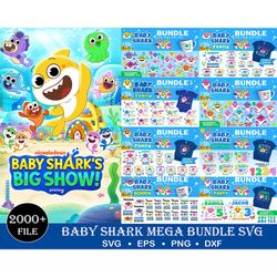 2000 baby shark svg bundle, baby shark png, baby shark clipart, baby shark logo, baby shark symbol, baby shark font