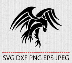 EAGLE SVG,PNG,EPS Cameo Cricut Design Template Stencil Vinyl Decal Tshirt Transfer Iron on