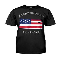 Kansas Independence Day 4th July Shirt Classic T-shirt &8211 T-Shirt