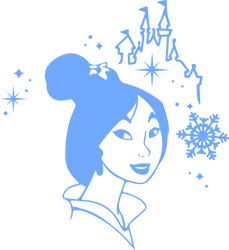 Disney Princess Christmas Clipart, Princesses Christmas Svg cut files for Cricut, Silhouette, Png, DXF, Instant Download