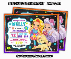 Sunny Day Birthday Invitation, Sunny Day Invitation, Sunny Day Birthday Party, Personalized Invitation