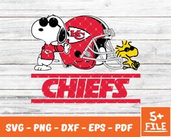 Kansas city Chiefs Snoopy Nfl Svg , Snoopy  NfL Svg, Team Nfl Svg 17