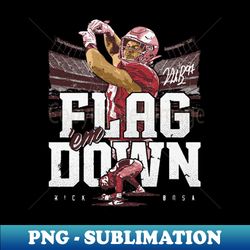 Nick Bosa San Francisco Flag Plant - Premium PNG Sublimation File - Defying the Norms