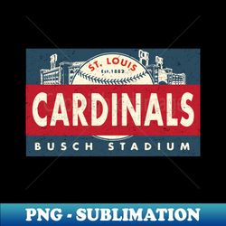 St Louis Cardinals Banner by  Buck Tee Originals - Creative Sublimation PNG Download - Instantly Transform Your Sublimation Projects